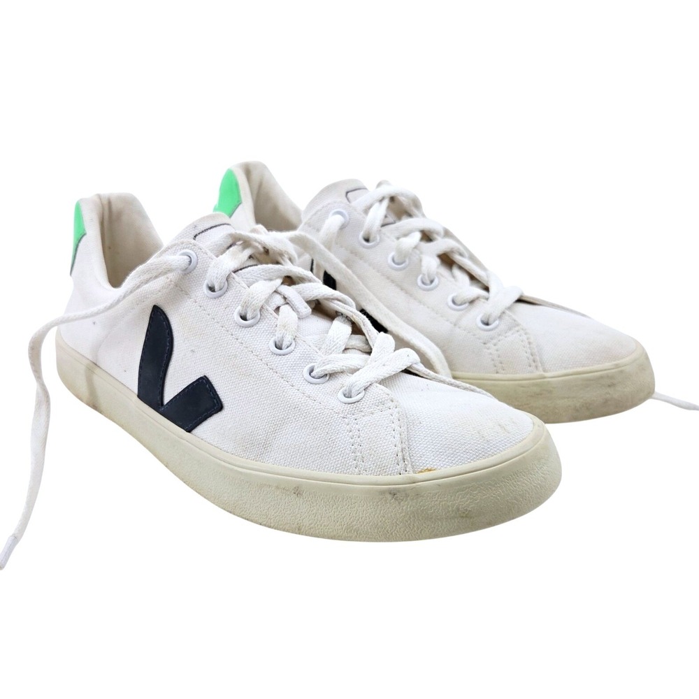 Veja W's Campo Canvas White Organic Cotton - Size‎ 7